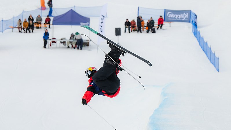 Jesper Tjäder ställde upp i masters-klassen och tog hem segern. Foto: Daniel Bernstål.