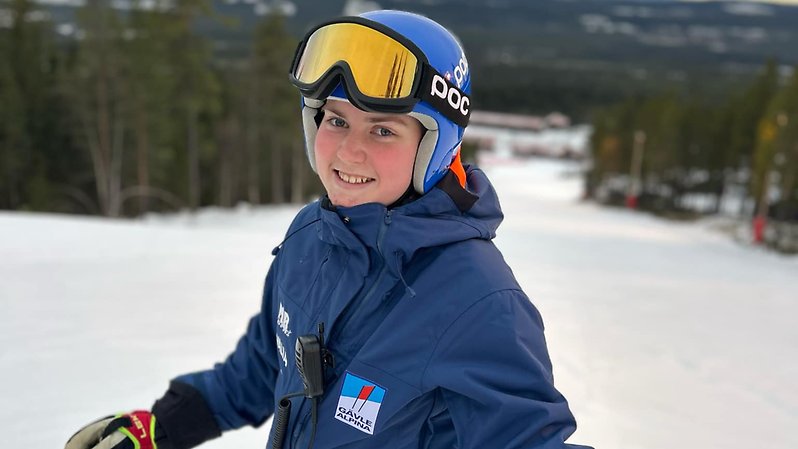 Alva Hoel deltar i utbildningsprogrammet Eldsjäl 2.0. Foto: Privat.