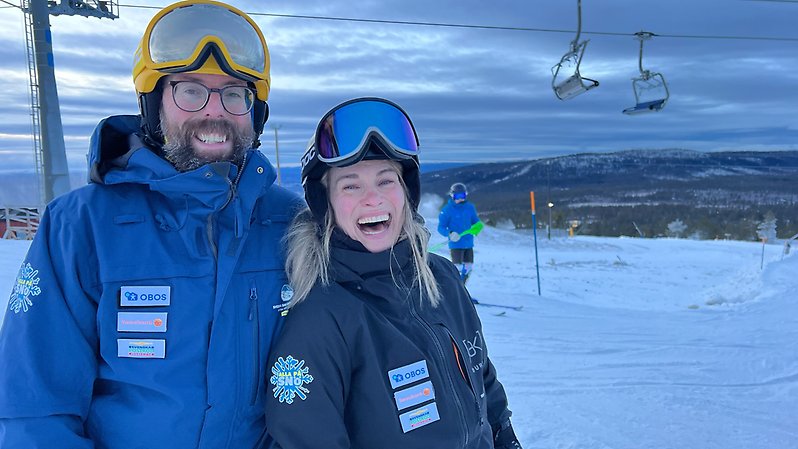 Fredrik Blank och Susanne Ripa. Foto: SSF.