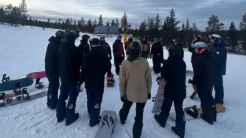 Alla på snö lämnade Idre Fjäll mer peppade än någonsin inför vintern. Foto: SSF.